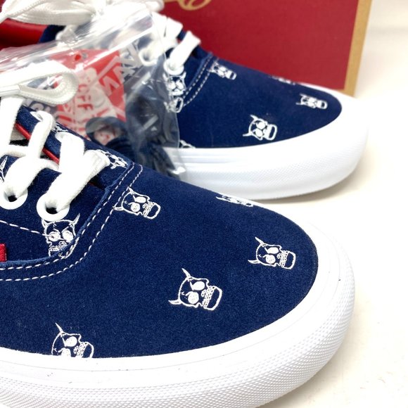 VANS Halloween Era Pro Kader Sylla Suede Navy SB Shoes Men's Size VN0A347L0V0 - Picture 8 of 11